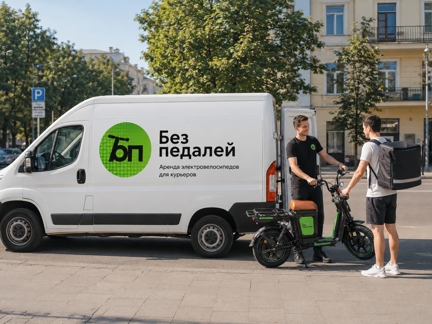 Доставка велосипеда курьеру